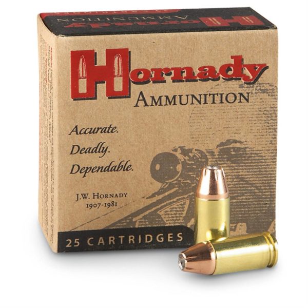 hornady custom ammunition 90 grain 380 acp