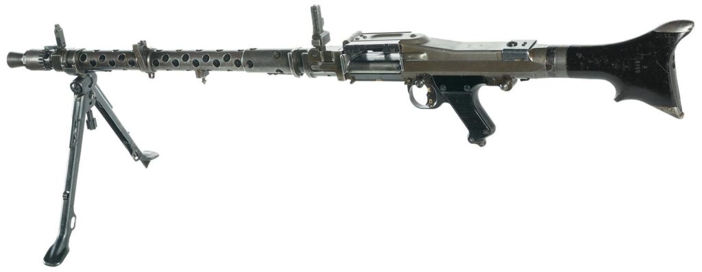 German German WWII MG 34 Display Machine Gun - marked dot 